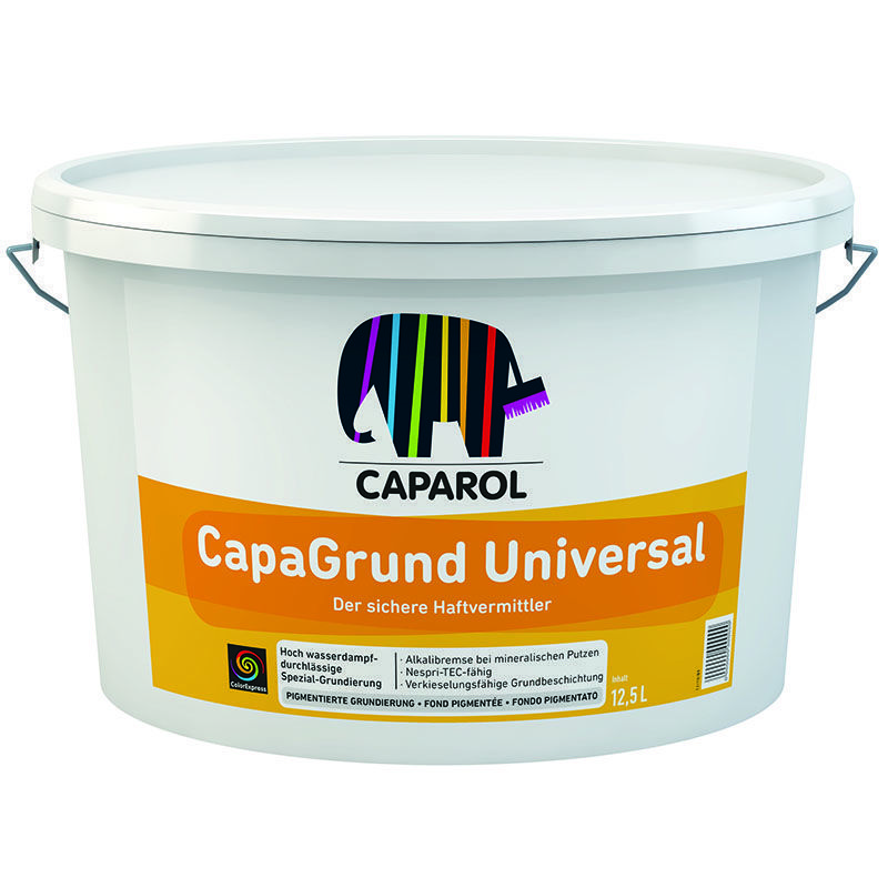 CAPAROL CAPAGRUND UNIVERSAL средство грунтовочное с высокой паропроницаемостью, белый (10л)