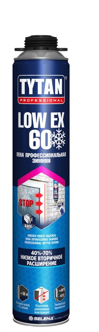 TYTAN PROFESSIONAL LOWEX 60 пена профессиональная, летняя (750мл)