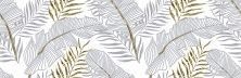 Керамическая плитка Диаманте листья 1664-0203 Декор 20x60