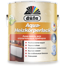 Dufa Aqua-Heizkorperlack / Дюфа Аква-Хейцкорперлак Эмаль для радиаторов водоразбавляемая глянцевый