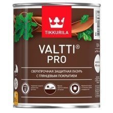 TIKKURILA VALTTI PRO лазурь сверхпрочная, защитная, глянцевая, красное дерево (0,9л)