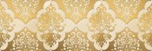 Керамическая плитка Магриб золотой 1508-0006 Бордюр 8,5x25