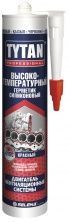 TYTAN PROFESSIONAL герметик силиконовый высокотемпературный, красный (280мл)