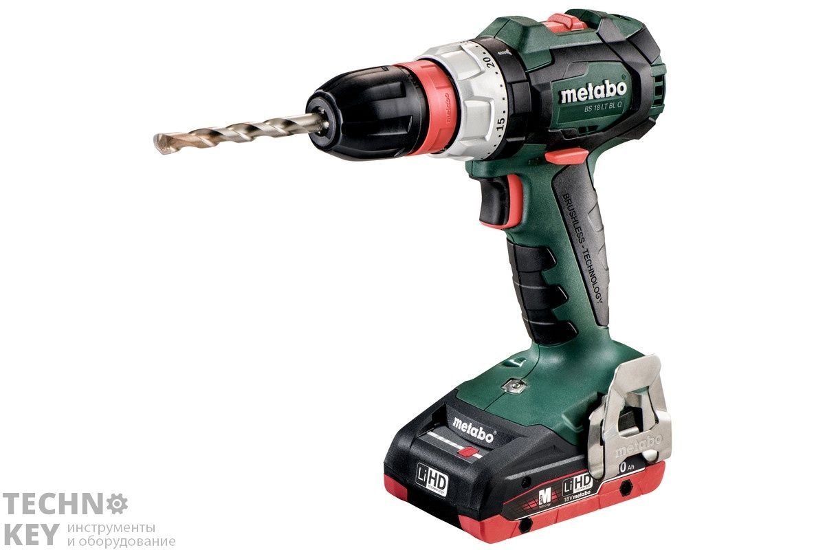 Metabo BS 18 LT BL Q Акк.винт.60нм,2х4.0Ач LiHD 602334800