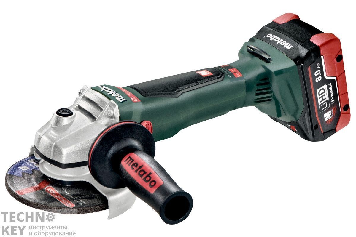 Metabo WB 18 LTX BL 125 Quick Акк.УШМ 2x8.0 LiHD 613077810