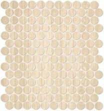 Мозаика fLTT ROMA TRAVERTINO ROUND MOSAICO 29,5x32,8