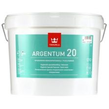 TIKKURILA ARGENTUM 20 краска антимикробная водоразбавляемая, полуматовая, база A (9л)