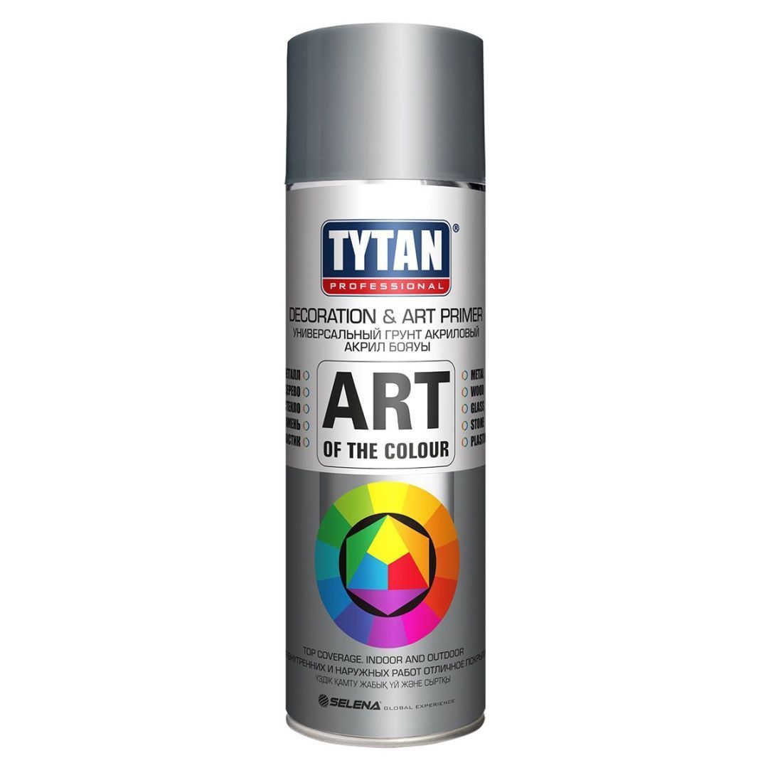 TYTAN PROFESSIONAL ART OF THE COLOUR краска аэрозольная, RAL7031, грунт-праймер, серый (400мл)