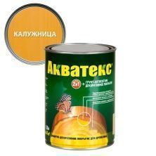 Акватекс 2 в 1 грунт-антисептик алкидный полуматовый лессирующий, калужница (0,8л)