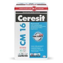 CERESIT CM 16 клей эластичный для плитки, (25кг)