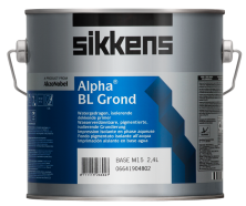 SIKKENS ALPHA BL GROUND краска грунтовочная, колеруемая для стен, матовая, база N00 (2,5л)