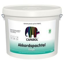 CAPAROL AKKORDSPACHTEL FINISH шпатлевка финишная дисперсионная для внутренних работ, белая (25кг)
