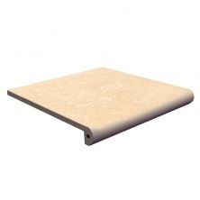 Клинкерная плитка STONE PELDANO FIORENTINO CREAM Ступень фронтальная 33x33