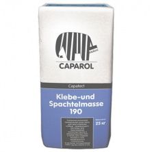 CAPAROL CAPATECT KLEBE UND SPACHTELMASSE GRAU 190 смесь штукатурно клеевая для теплоизоляции (25кг)