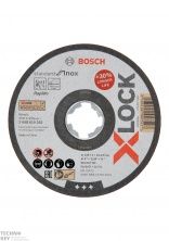 Круг отрезной металл INOX Bosch X-LOCK 125x1