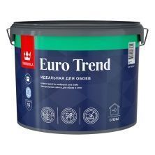 TIKKURILA EURO TREND краска интерьерная для обоев и стен, база A (9л)