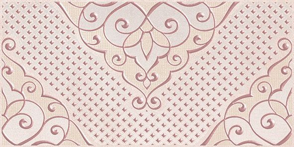 Керамическая плитка Versus Chic розовый 08-03-41-1335 Декор 20x40