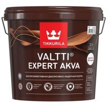 TIKKURILA VALTTI EXPERT AKVA лазурь высокоэффективная защитная, полуматовая, палисандр (2,7л)