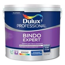 DULUX BINDO EXPERT краска для потолка и стен, глуб/матовая, бесцветная, Баз BC (2,25л)