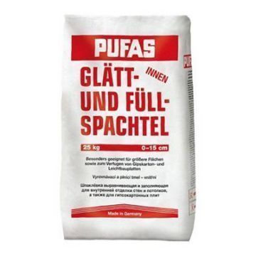Шпатлевка гипсовая Pufas Glatt-und Fullspachtel №3 25 кг
