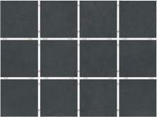 Керамическая плитка Амальфи черный, полотно 30х40 1291 для стен и пола, универсально 9,9x9,9