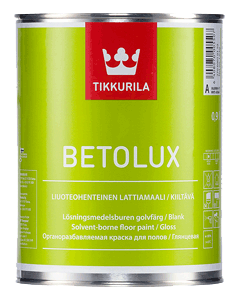 Tikkurila Betolux / Тиккурила Бетолюкс Краска для пола уретано-алкидная глянцевая