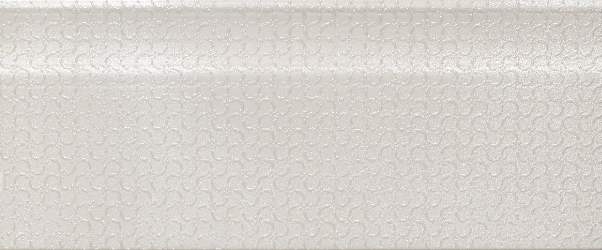 Керамическая плитка CHIC Zocalo Toussete White Бордюр 12,5x30