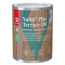 TIKKURILA VALTTI PLUS TERRACE OIL масло для террас и садовой мебели, бесцветный (0,9л)