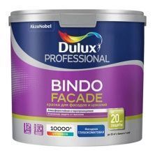 DULUX BINDO FACADE краска для фасадов и цоколей, Баз BW (2,5л)