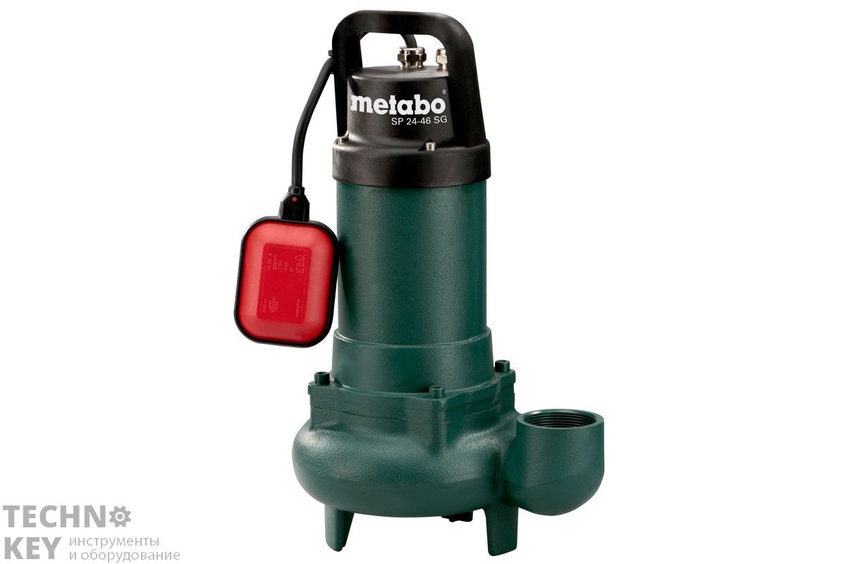 Metabo SP 24-46 SG грязевой насос, 900 Вт, 24000л/ч,46 мм 604113000