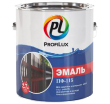 Profilux / Профилюкс Эмаль ПФ-115 универсальная алкидная глянцевая