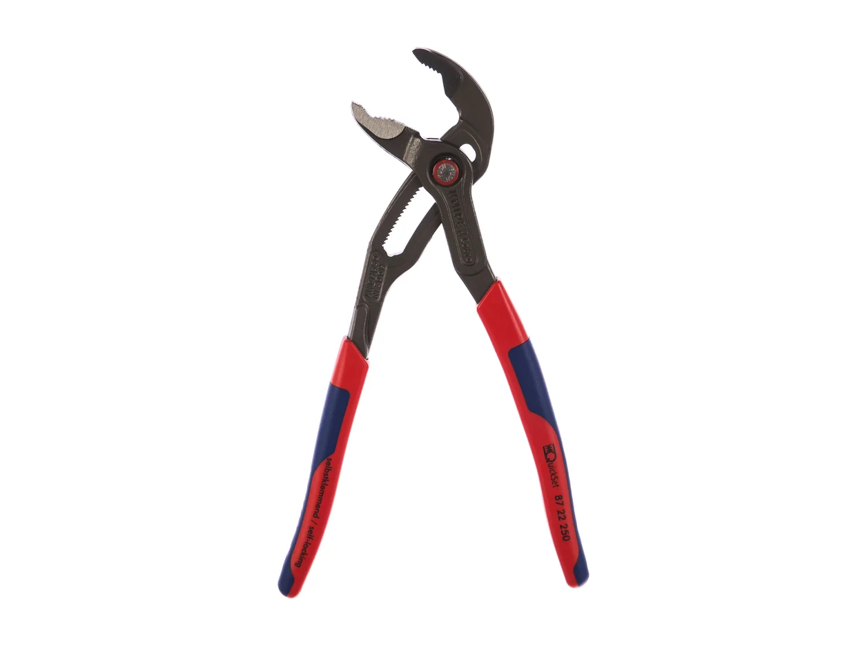 Высокотехнологичные сантехнические клещи Cobra®, 250 мм, QuickSet KNIPEX 87 22 250 KN-8722250