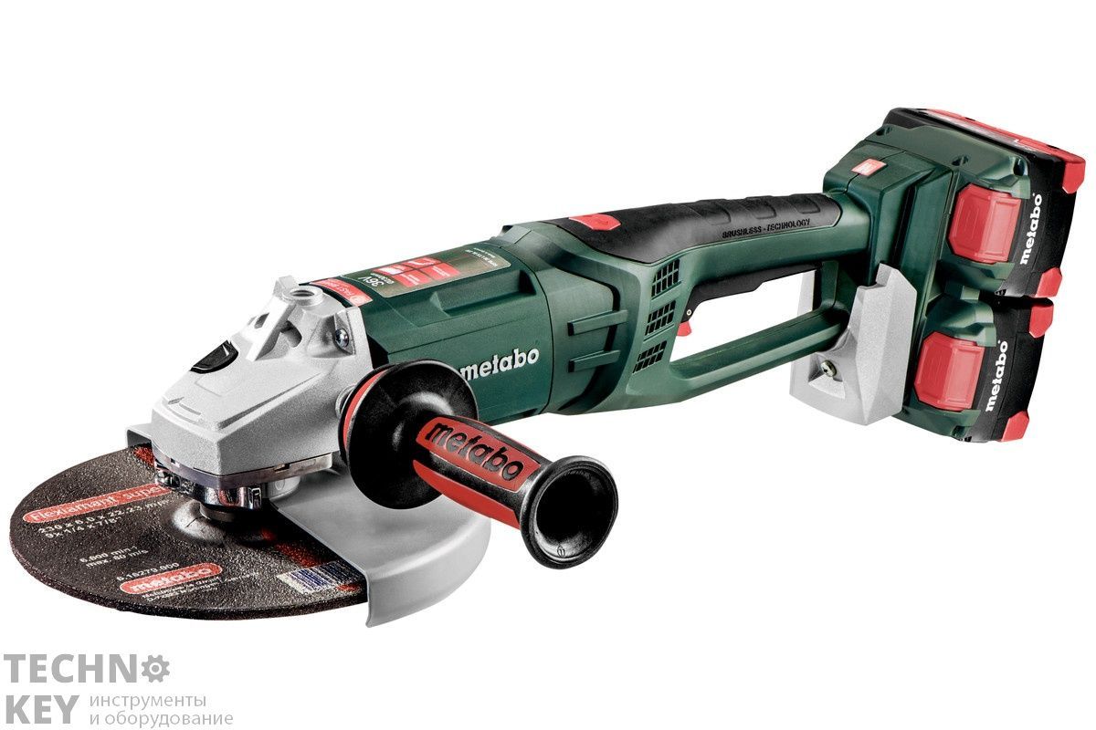 Metabo WPB 36-18 LTX BL 230 Акк.УШМ 4х8.0 Ач+2xASC Ultra 613102810