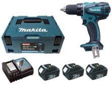 Аккумуляторный шуруповерт Makita DDF456RFE3