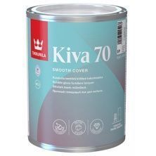 TIKKURILA KIVA лак для мебели универсальный для внутренних работ, глянцевый (0,9л)