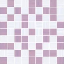 Мозаика Buhara Stripes лиловый+серый 30x30