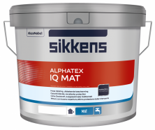 Sikkens Alphatex IQ Mat / Сиккенс Альфатекс АйКью Мат Краска для внутренних и наружных работ акриловая глубокоматовая