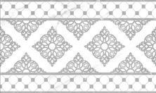 Керамическая плитка Elegance серый 01 Декор 30x50