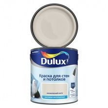 DULUX краска для стен и потолков, матовая, космический латте (2,5л)