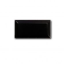 Керамическая плитка METRO Black для стен 7,5x15