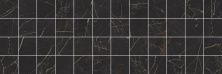 Керамическая плитка Royal мозаичный чёрный MM60074 Декор 20x60