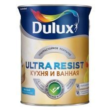 DULUX ULTRA RESIST КУХНЯ И ВАННАЯ краска, матовая, база BW (5л)