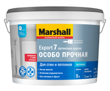 Marshall Export-7 / Маршалл Экспорт-7 Краска для стен и потолков латексная матовая