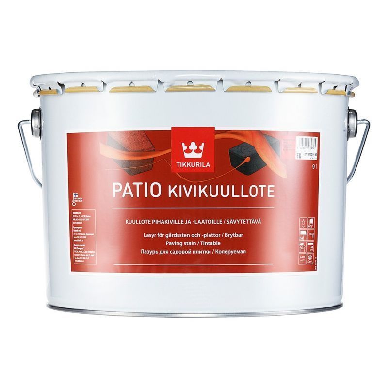 Tikkurila Patio / Тиккурила Патио Лазурь для садовой плитки и бетонных блоков