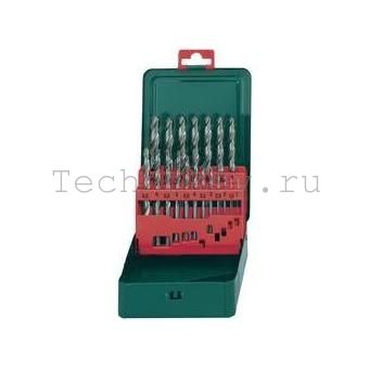 Metabo Набор HSS-R 19 свёрел (1-10мм) в мет.коробке 627151000