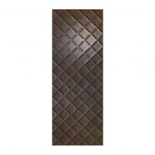 Керамическая плитка Metallic 678 0015 0091 Chess Carbon ret для стен 45x120