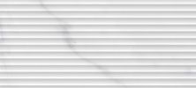 Керамическая плитка Omnia белая рельеф OMG052D для стен 44x20