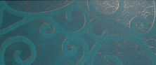 Керамическая плитка Creta CD06DB Aqua Boucle Oro Dec Декор 30,5x72,5