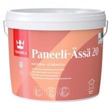 TIKKURILA PANEELI ASSA 20 лак интерьерный колеруемый для стен и потолков, полуматовый (2,7л)