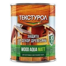 Деревозащитное средство Текстурол Wood Aqua Matt палисандр 0,8 л